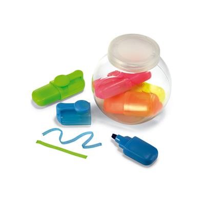 COLOURFUL HIGHLIGHTER TUB