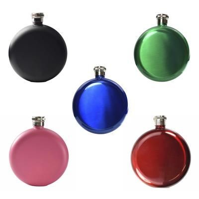 5OZ ROUND HIP FLASK