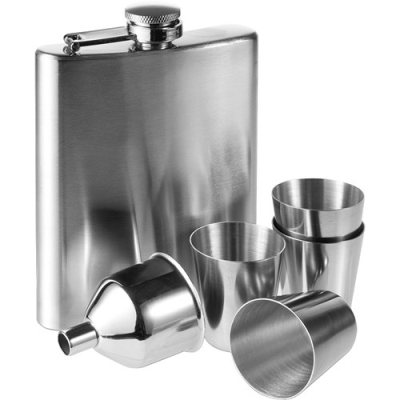HIP FLASK in Silver
