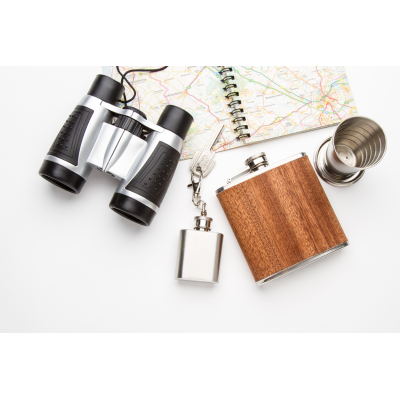 NORGE KEYRING with Hip Flask