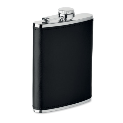 SLIM HIP FLASK 200 ML in Black