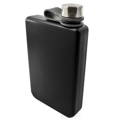 TREKKING HIP FLASK 8OZ in Silver