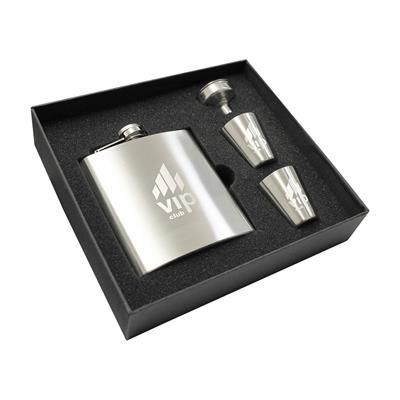 TROYES HIP FLASK SET