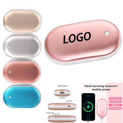 2400 MAH HAND WARMER HOT PACK CHARGER TWO in One