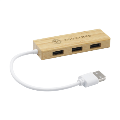BAMBOO USB HUB in Bamboo