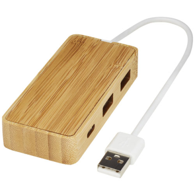 TAPAS BAMBOO USB HUB in Natural