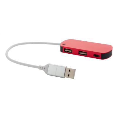 USB HUB in Red