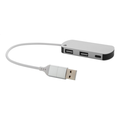 USB HUB in Silver