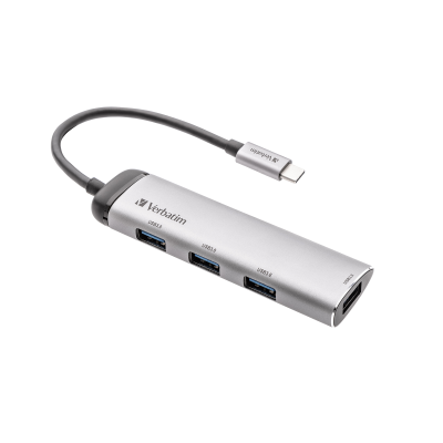 VERBATIM USB-C SLEEK MULTIPORT HUB