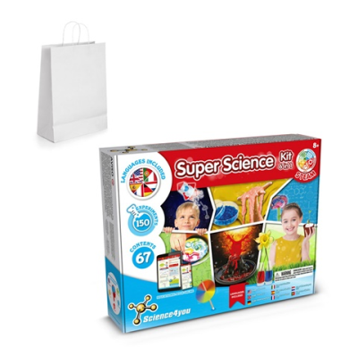 6 in 1 Super Science Kit Ii Educational Kit Supplied with a Kraft Paper Gift Bag