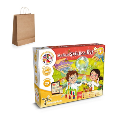 MY FIRST SCIENCE KIT III EDUCATIONAL TOY SUPPLIED with a Kraft Paper Gift Bag