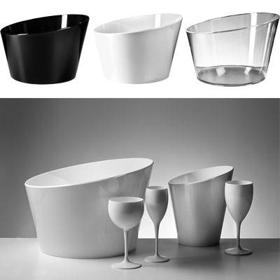 BRANDABLE FOUR BOTTLE ICE BUCKET