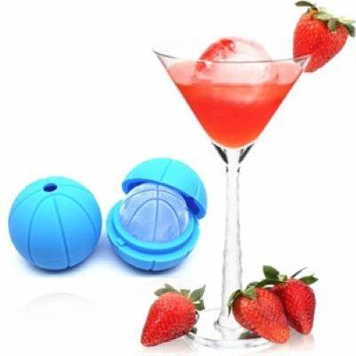 BASKETBALL SHAPE ICE CUBE SPHERE MOLD - PROMOTIONAL CORPORATE GIFT