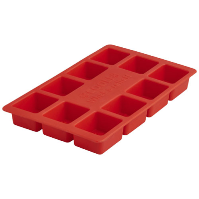 CHILL CUSTOMISABLE ICE CUBE TRAY in Red