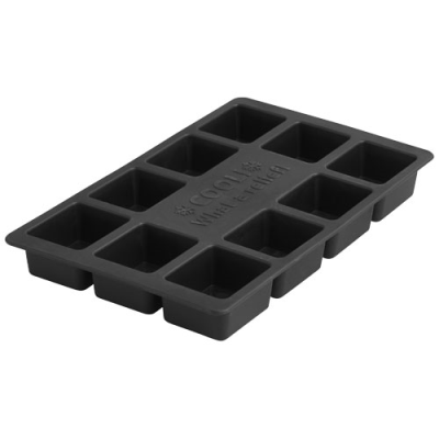 CHILL CUSTOMISABLE ICE CUBE TRAY in Solid Black