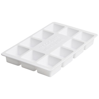 CHILL CUSTOMISABLE ICE CUBE TRAY in White