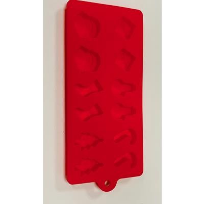 XMAS SILICONE ICE TRAY - YOUR FESTIVE FAVOURITE SHAPS