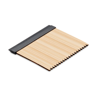 BAMBOO ICE SCRAPER in Brown