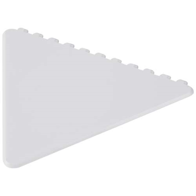 FROSTY TRIANGULAR RECYCLED PLASTIC ICE SCRAPER