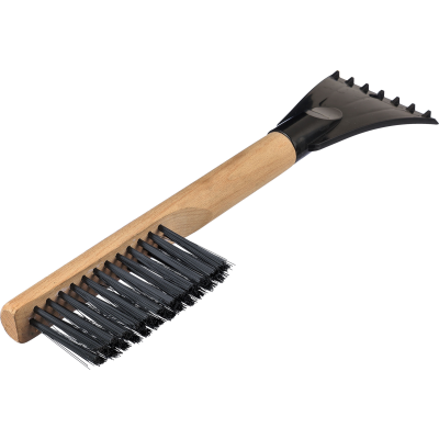 ICE SCRAPER with Brush in Black