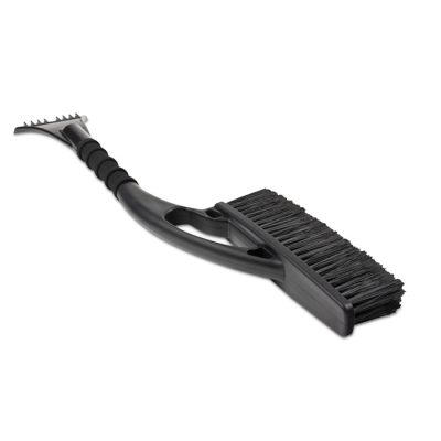SNOW BRUSH AND ICE SCRAPER in Black