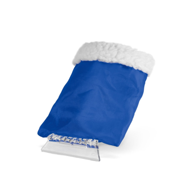 SOLDEU ICE SCRAPER with Gloves in Royal Blue
