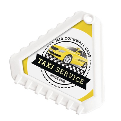 TRIANGULAR ICE SCRAPER