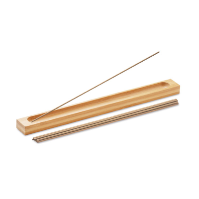 INCENSE SET in Bamboo in Brown