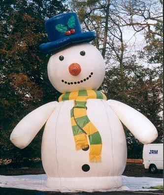 COLD AIR INFLATABLE 3D SNOWMAN
