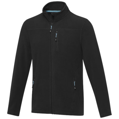 AMBER MENS GRS RECYCLED FULL ZIP FLEECE JACKET