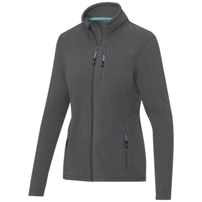 AMBER WOMENS GRS RECYCLED FULL ZIP FLEECE JACKET