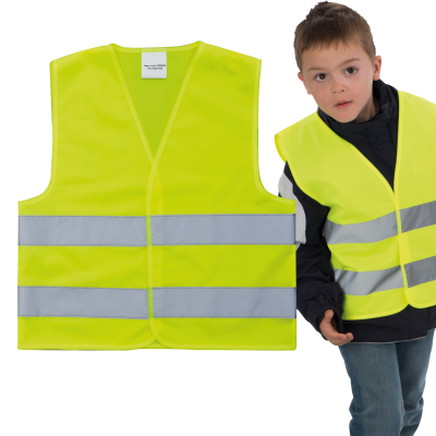 CHILDRENS SAFETY JACKET with Reflecting Stripe