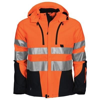 HIGH VISIBILITY JACKET in Functional Softshell Fabric