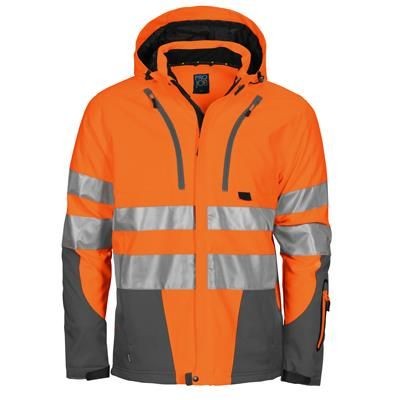 HIGH VISIBILITY JACKET in Functional Softshell Fabric