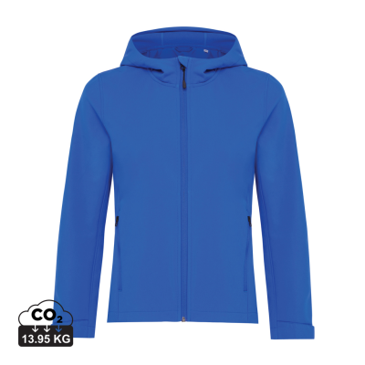 IQONIQ MAKALU LADIES RECYCLED POLYESTER SOFT SHELL JACKET in Royal Blue