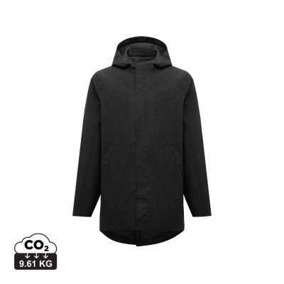 IQONIQ THELON RECYCLED POLYESTER PARKA in Black