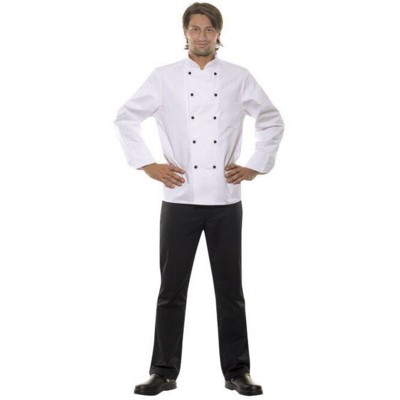 KARSTEN CHEF JACKET in White
