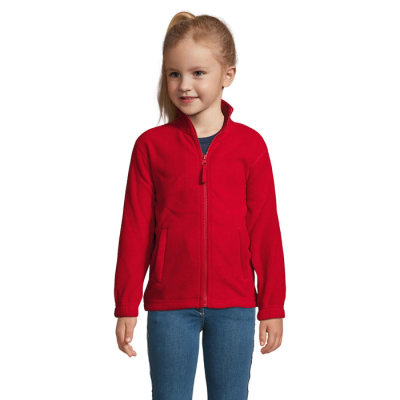 NORTH CHILDRENS FL JACKET  300G in Red
