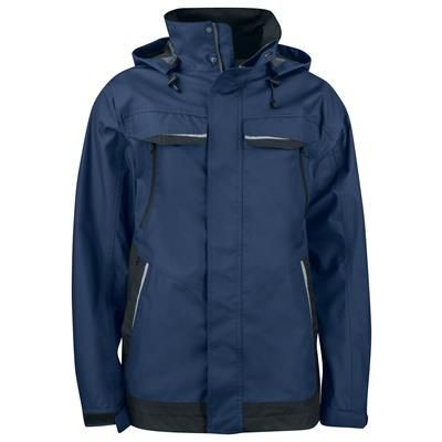 PADDED WIND AND WATERPROOF SHELL JACKET with Taped Seams