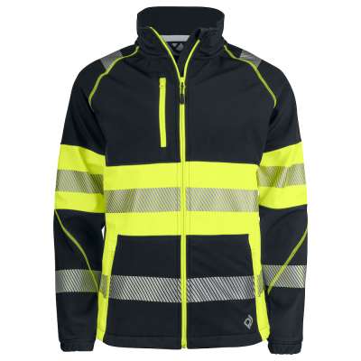 PRO-JOB SOFTSHELL JACKET EN ISO 20471 CLASS 1