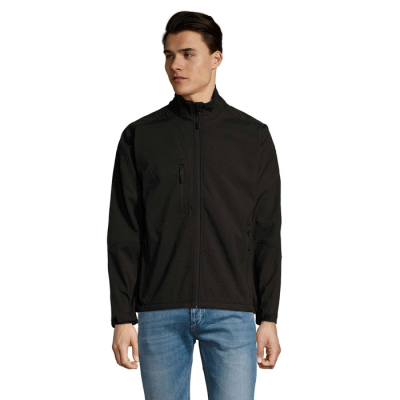 RELAX SOFTSHELL ZIP in Black