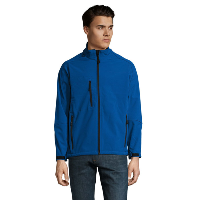 RELAX SOFTSHELL ZIP in Blue