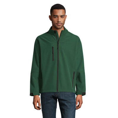 RELAX SOFTSHELL ZIP in Green