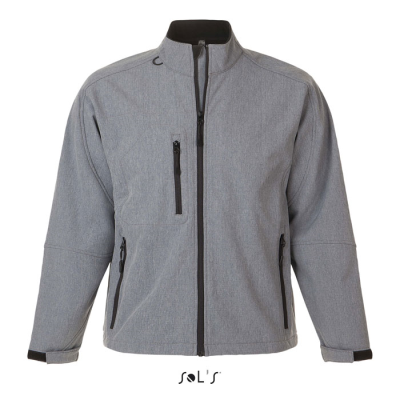 RELAX SOFTSHELL ZIP in Grey