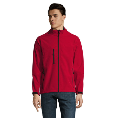 RELAX SOFTSHELL ZIP in Red