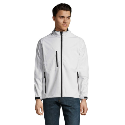 RELAX SOFTSHELL ZIP in White