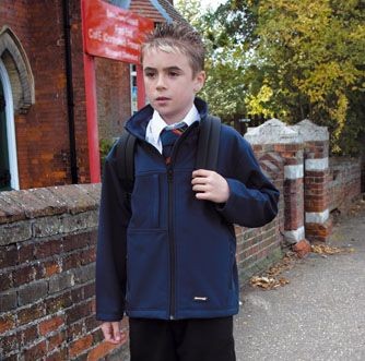 RESULT CHILDRENS CLASSIC SOFT SHELL JACKET
