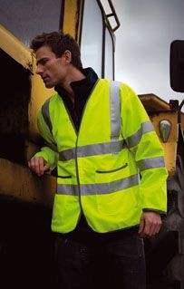 RESULT SAFEGUARD LIGHTWEIGHT MOTORWAY SAFETY JACKET