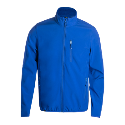 RPET SOFTSHELL JACKET in Blue