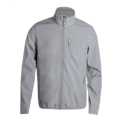 RPET SOFTSHELL JACKET in Grey